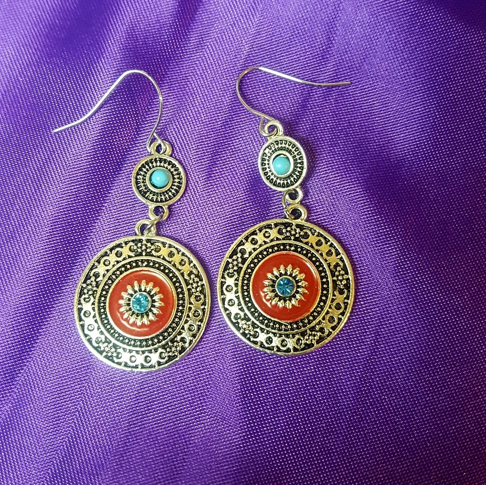 Boho long earrings